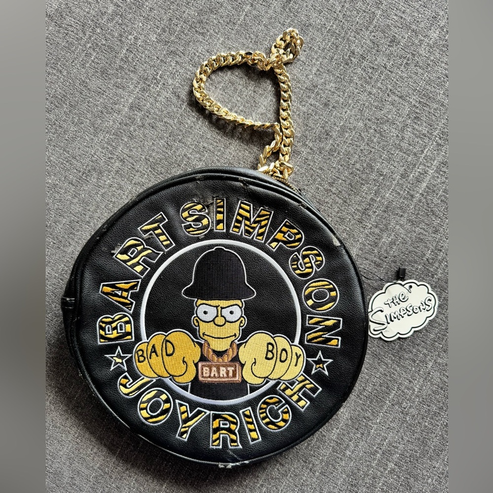 JOYRICH Bart Simpson Purse Bag Bart With Gold Chain Simpsons